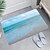 olcso Lábtörlők és szőnyegek-kék ég strand fürdőszőnyeg csúszásmentes digitális nyomtatás padlószőnyeg modern fürdőszőnyeg nem szőtt / memóriahabos újdonság fürdőszoba.