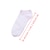 זול גרביים לבית-5 זוגות של גרביים אפור שחור ולבן ארבע עונות צבע אחיד צינור קצר בלתי נראה גרביים נמוכים סופגים זיעה