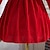 preiswerte Kleider-kinderkleidung Mädchen Kleid Feste Farbe Emoji Langarm Leistung Kuschelig bezaubernd Baumwolle Knielang Frühling Herbst 1-3 Jahre alt Rote Grün