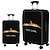 abordables almacenamiento de equipaje y viajes-cubierta de equipaje de viaje duradera, protector de cubierta de maleta elástica dacron, protector de cubierta de equipaje lavable plegable
