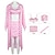 ieftine Costume &amp; Tematică din Filme-păpuşă Rochii Ținute Pentru femei Fete Film Cosplay Y2K Dulce Papion roz Set accesorii roz Croială în formă de inimă roz Halloween Carnaval