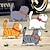 baratos Adesivos para automóveis-5 pçs/conjunto adesivos de carro para gatos de escalada engraçado estilo animal adesivos à prova d&#039;água corpo do carro janela de casa decalques criativos decoração