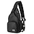 billige Bogtasker-1 stk crossbody rygsæk brysttaske med øretelefonhul rejserygsæk multifunktionel rygsække rygsæk skoletaske, tilbage til skolen gave