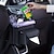 billiga Förvaring till bilen-bilbarnstol mittorganiserare PU läder auto mellan stolsförvaring med fickor framsäte handväska hållare husdjursnät barriärorganisatör