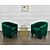 abordables Cubierta de sillón y silla sin brazo-Funda de Terciopelo para Silla de Club, Funda para Silla de Barril, Funda para Silla de bañera con Funda para cojín de Asiento, Protector Antideslizante para Muebles, Funda para sofá con Fondo