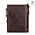 cheap Men&#039;s Bags-Men&#039;s Women&#039;s Wallet Credit Card Holder Wallet Cowhide Shopping Daily Zipper Chain Large Capacity Foldable Durable Solid Color Black Red Brown