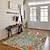 abordables Tapis à imprimé numérique 3D-Tapis de sol bohème tapis de porte anti-dérapant tapis de couloir tapis tapis lavable pour chambre salon cuisine salle de bain
