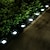 billiga Pathway Lights &amp; Lanterns-solar markljus 8leds trädgårdslampor uteplats disk lampor i mark utomhus landskapsbelysning för gräsmatta uteplats gångväg gård däck gångväg