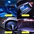 cheap Car Interior Ambient Lights-Car LED Magnetic Reading Light Touch Sensitive Roof Reading Light Car Interior Atmosphere Light