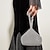 Χαμηλού Κόστους Τσάντακι &amp; Totes-Γυναικεία Τσάντα τσάντα βράδυ Μετάξι Συνθετικός Πάρτι ΕΞΩΤΕΡΙΚΟΥ ΧΩΡΟΥ Τεχνητό διαμάντι Κρυστάλλινη λεπτομέρεια Ελαφρύ Ανθεκτικό Αντικραδασμικό Συμπαγές Χρώμα Ασημί Μαύρο Σαμπανιζέ