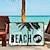 abordables cartel de chapa de metal-1 pieza de cartel de hojalata de metal de playa, cartel de hojalata de playa de verano, carteles de playa vintage, decoración de pared, pintura para colgar en la pared para decoración de bar de