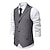 cheap Historical &amp; Vintage Costumes-Retro Vintage Roaring 20s 1920s Outfits Shirt Waistcoat Panama Hat Gentleman Gangster Men&#039;s Halloween Party / Evening Prom Festival Vest