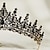 Χαμηλού Κόστους Τιάρες &amp; Στέμμα-Crown Tiaras Κράμα Γάμου Γενέθλια Πολυτέλεια Γάμος Με Κρυσταλλάκια Ακουστικό Καπέλα