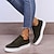 cheap Women&#039;s Sneakers-Women&#039;s Sneakers Plus Size White Shoes Outdoor Daily Solid Color Solid Colored Summer Lace-up Flat Heel Round Toe Sporty Casual Walking PU Lace-up Dark Brown Black White