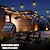 abordables Funciona con energía solar-Cadena de luces solares para exteriores 20 bombillas vintage 5m 16.4ft para acampar patio bombillas led alimentadas por energía solar luz led impermeable con panel solar para el jardín del hogar