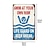 abordables cartel de chapa de metal-1 pieza de advertencia de natación, letrero de metal, nadar bajo su propio riesgo, el salvavidas está de nuevo en las reglas de la piscina, letreros de metal, letreros de advertencia, letrero de