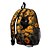 tanie Graficzne torby drukowane-Damskie plecak Tornister 3D plecak Szkoła Codzienny Kot Kwiat Poliester Duża pojemność Lekki Trwały Zamek Nadruk Żółty Czerwony Fioletowy