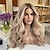 cheap Human Hair Lace Front Wigs-Unprocessed Virgin Hair 13x4 Lace Front Wig Layered Haircut Brazilian Hair Wavy Blonde Multi-color Wig 130% 150% Density with Baby Hair Highlighted / Balayage Hair 100% Virgin  For Women Long