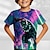 voordelige jongens 3d t-shirts-Jongens 3D Grafisch Tekenfilm T-shirt Korte mouw 3D-afdrukken Zomer Lente Actief Sport Modieus Polyester Kinderen 3-12 jaar Buiten Casual Dagelijks Normale pasvorm