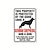 ieftine semn metalic de tablă-1 buc. Semn de tablă metalic de avertizare, amuzant, sarcastic, ferește-te de câini, semne metalice de avertizare pentru curte, fermă, gard, casă 20x30cm/8&#039;&#039;x12&#039;&#039;