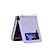 halpa Samsung-kotelot-puhelin Etui Käyttötarkoitus Samsung Galaxy Z Flip 5 Z Flip 4 Z Flip 3 Käsilaukku Kukkaro Lompakkokorttikotelo Vetoketju Irrotettavalla Cross Body -hihnalla Korttipidikkeen paikat Yhtenäinen väri PC