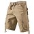 cheap Trousers &amp; Shorts-Men&#039;s Cargo Shorts Hiking Shorts Summer Outdoor Regular Fit Ripstop Breathable Quick Dry Wearable Shorts Bottoms Multi Pocket ArmyGreen Black Fishing Climbing Beach S M L XL XXL