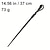 お買い得  映画＆TVテーマコスチューム-古代の鋼鉄コアの杖。貴族シリーズ。ハロウィン、パーティーギフト、ロールプレイング、完璧な杖