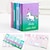 cheap Sticky Notes-4pcs Lovely Cute Unicorn 6 Folding Memo Pad Sticky Notes Memo Notepad Bookmark Gift Stationery