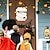billiga Ner till $30-1st halloween trä väggskylt dödskalle träplakett hängande dekoration för ytterdörr skrämmande veranda dekor hängande present till bondgård hem bar utomhus inomhus rum dekor heminredning