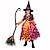 olcso kiegészítők-boszorkány Kalapok Halloween-kellékek Tini Felnőttek Női Lány Mindszentek napja Mindszentek napja Mardi Gras Egyszerű Halloween jelmezek