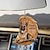 abordables Pendentifs et ornements pour voiture-mignon aile d&#039;ange chien pour toujours dans mon coeur suspendus ornement dessin animé mignon pendentif sac de voiture porte-clés pendentif voiture ornements pour rétroviseur intérieur de voiture