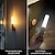 رخيصةأون أضواء الحائط للخارج-led pir human motion sensor wall lamp usb wood stick move night light ممر مغناطيسي خزانة خزانة ضوء home decor light