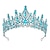 cheap Tiaras &amp; Crown-Crown Tiaras Alloy Wedding Birthday Luxury Wedding With Crystal Headpiece Headwear
