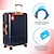 billige bagasje og reiseoppbevaring-1 stk bagasjemerke for bag, bagasjemerker for kofferter, fleksible og lyse silikonkoffertmerker for reise, inkluderer navnekort med delvis personverndeksel (9 farger å velge mellom)