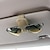 billige Utstyr for å organisere i bilen-hengende beskyttende bilbrilleholder sterk magnet brilleklemme pu-lær solskjerm plassbesparende universalbiltilbehør
