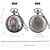 abordables RELOJ DE BOLSILLO-Relojes de bolsillo retro para hombres serie jefe steampunk reloj de bolsillo de cuarzo vintage collar exquisito regalos unisex half hunter