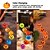 preiswerte Halloween Requisitenbeleuchtung-Halloween-Lichter, Solar-Windspiel, Farbwechsel, Kürbislaterne, Halloween-Dekoration für draußen mit 6 Kürbislichtern, wasserdichte Thanksgiving-Herbstdekoration für Baum, Tür, Fenster, Party, Gartendekoration