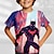 preiswerte 3D-T-Shirts für Jungen-Jungen 3D Graphic Karikatur T-Shirt Kurzarm 3D-Druck Sommer Frühling Aktiv Sport Modisch Polyester kinderkleidung 3-12 Jahre Outdoor Casual Täglich Regular Fit