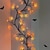abordables Halloween intérieur-halloween willow vine string lights led citrouille chauve-souris branches guirlande lumière de vacances pour halloween intérieur extérieur halloween party decor lighting aa battery power
