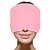 billige Personlig beskyttelse-hovedpinehat til migræne, hovedpine migræneaflastningshætte til spændingshovedpine migrænelindring, one size fits all hovedpinehætte med genanvendelig isgelpakke til hævede øjne, stresslindring (pink)