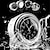 Χαμηλού Κόστους Αξεσουάρ Μοτοσυκλέτας &amp; ATV-ρολόι/θερμόμετρο με αδιάβροχο τιμόνι βάσης μοτοσυκλέτας