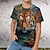cheap Boy&#039;s 3D T-shirts-Boys 3D Graphic Animal Cartoon T shirt Tee Short Sleeve 3D Print Summer Spring Active Sports Fashion Polyester Kids 3-12 Years Outdoor Casual Daily Regular Fit