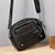 cheap Crossbody Bags-Women&#039;s Crossbody Bag Shoulder Bag Mobile Phone Bag Dome Bag PU Leather Outdoor Daily Zipper Large Capacity Waterproof Lightweight Solid Color Black Brown