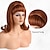 olcso Jelmezparókák-retro barna paróka 50-es 60-as évek 70-es évek paróka frufru női szintetikus haj halloween jelmez party