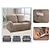 cheap Recliner Chair Cover-Sectional Recliner Sofa Slipcover 1 Set of 6 Pieces Microfiber Stretch High Elastic High Quality Velvet Sofa Cover Sofa Slipcover for 2 Seats Cushion Recliner Sofa