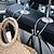 voordelige Auto-organizers-2 stks auto achterbank haken met strass decor auto rvs haak verborgen hoofdsteun hanger handtas opslag hanger haak