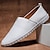 cheap Men&#039;s Handmade Shoes-Men&#039;s Loafers &amp; Slip-Ons Summer Loafers Casual Daily Walking Shoes Nappa Leather White Black Yellow Spring Summer
