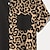 preiswerte Westernhemden für Herren-Herren Hemd Hawaiihemd Sommerhemd Leopard Grafik-Drucke Umlegekragen Braun Outdoor Strasse Kurze Ärmel Bedruckt Bekleidung Sport Modisch Strassenmode Designer