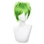 Недорогие Парики к костюмам-зеленый парик для косплея короткие колючие пушистые термостойкие многослойные синтетические волосы мужчины женщины парик для Хэллоуина