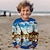 cheap Boy&#039;s 3D Hoodies&amp;Sweatshirts-Boys 3D Graphic Animal Dinosaur Sweatshirt Long Sleeve 3D Print Summer Fall Fashion Streetwear Cool Polyester Kids 3-12 Years Outdoor Casual Daily Regular Fit